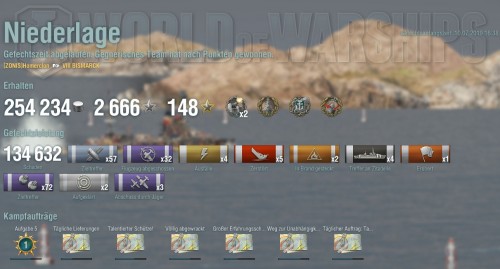 WoWS Bismarck Krake