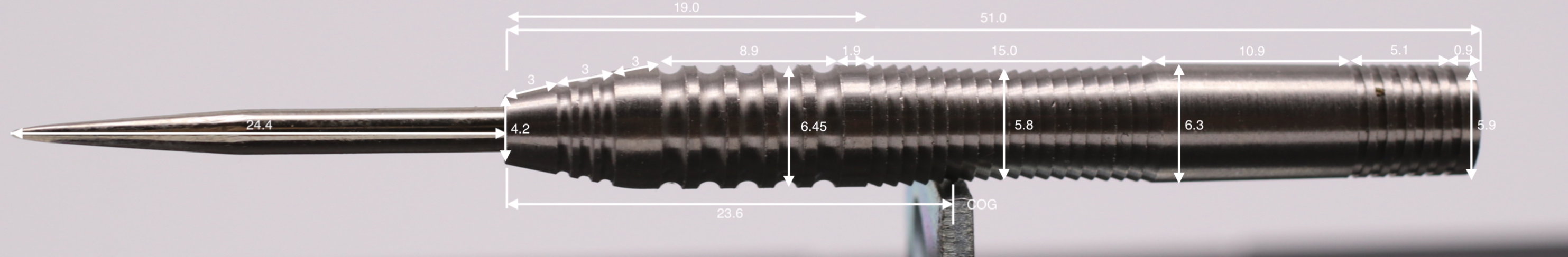 Designa Mustang V2 Steeltip -Scallop|hop DAS Roggel