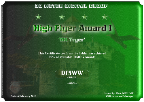 DF5WW 30MDG High Flyer I Certificate1
