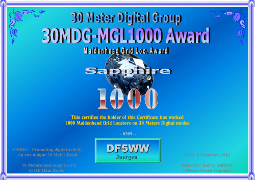 DF5WW 30MDG MGL 1000 Certificate1