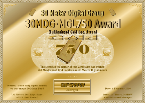 DF5WW 30MDG MGL 750 Certificate1
