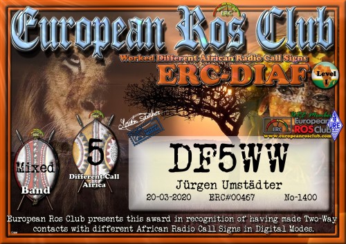 DF5WW DIAF 5 ERC