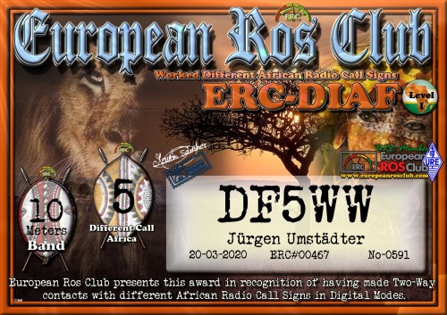 DF5WW DIAF10 5 ERC