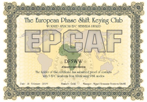 DF5WW EPCMA EPCAF