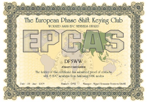 DF5WW EPCMA EPCAS