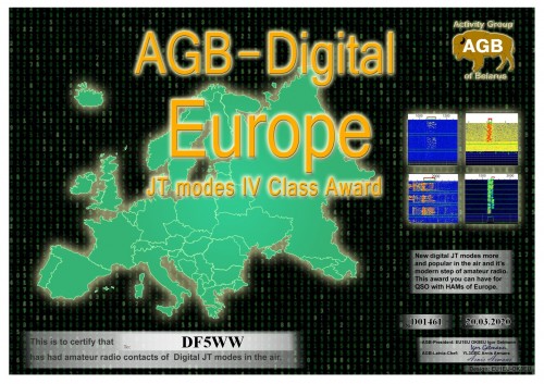 DF5WW EUROPE BASIC IV AGB