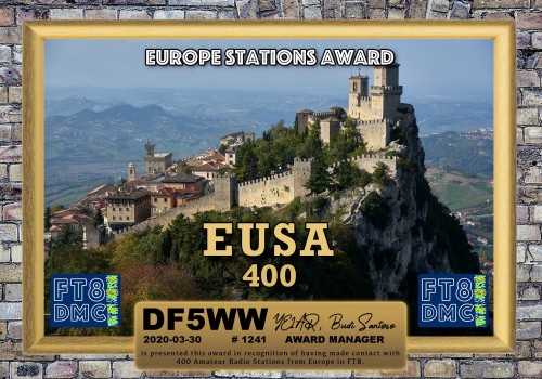 DF5WW EUSA 400 FT8DMC