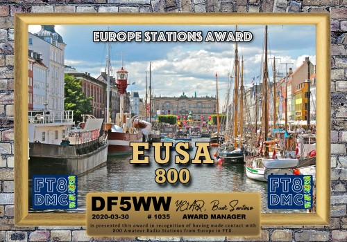 DF5WW EUSA 800 FT8DMC