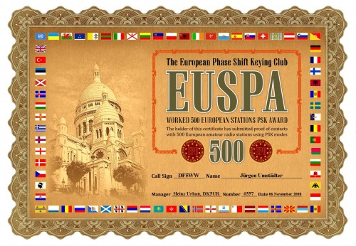 DF5WW EUSPA 500