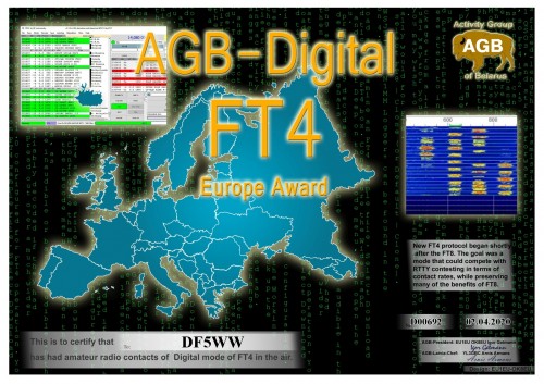DF5WW FT4 EUROPE BASIC AGB