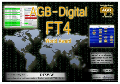 DF5WW FT4 WORLD BASIC AGB