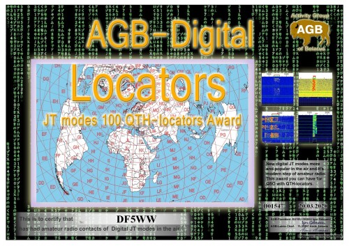 DF5WW LOCATORS BASIC 100 AGB