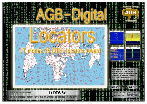 DF5WW LOCATORS BASIC 25 AGB