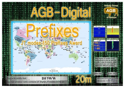 DF5WW PREFIXES 20M 150 AGB