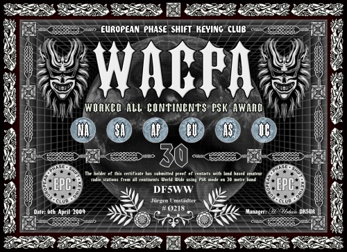 DF5WW WACPA 30M