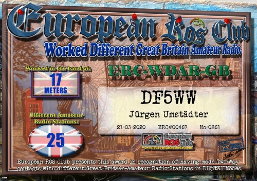 DF5WW WDGB17 25 ERC