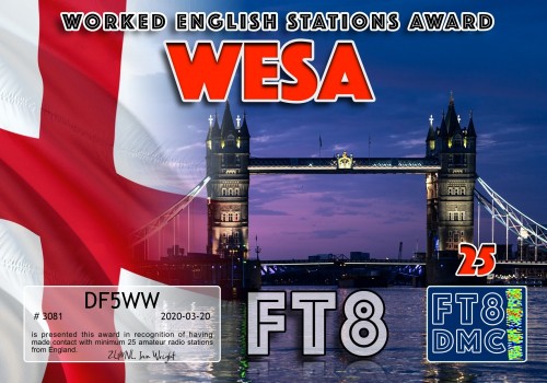 DF5WW WESA II FT8DMC
