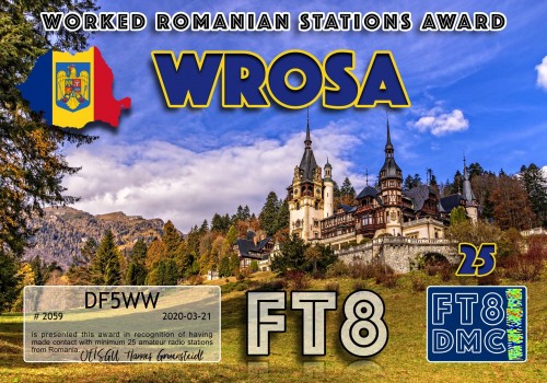 DF5WW WROSA II FT8DMC