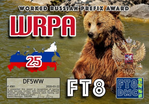 DF5WW WRPA 25 FT8DMC