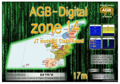 DF5WW ZONE14 17M II AGB