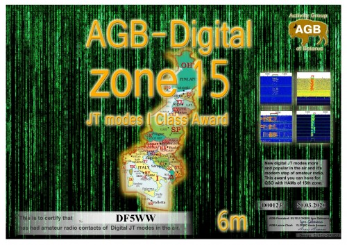 DF5WW ZONE15 6M I AGB