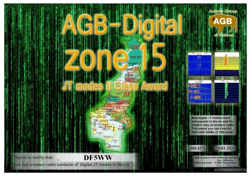 DF5WW ZONE15 BASIC II AGB