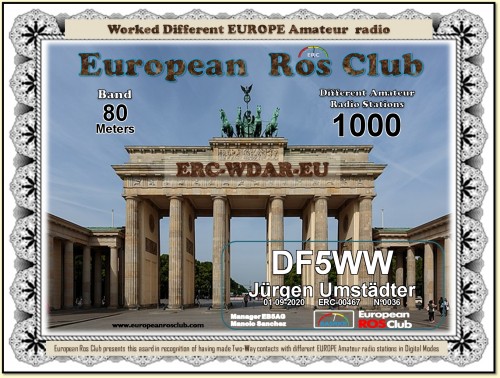 DF5WW WDEU80 1000 ERC