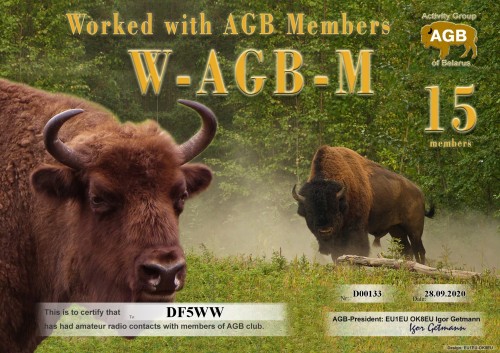 DF5WW WAGBM 15 AGB