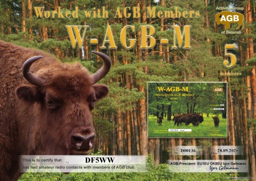 DF5WW WAGBM 5 AGB