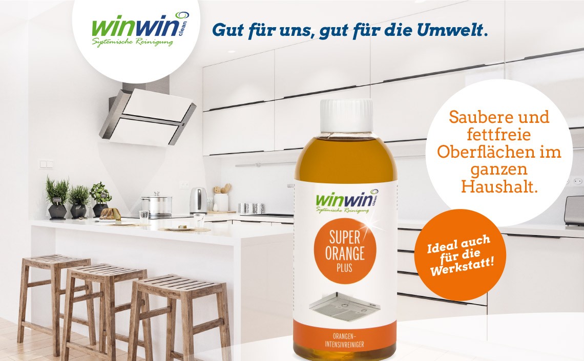 winwinCLEAN Allesputzer Premium, ultra wirksam im Einsatz, super sparsam im Verbrauch.