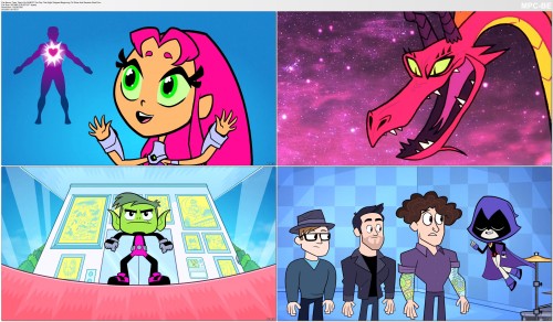 Teen Titans Go S04E27 The Day The Night Stopped Beginning To Shine And Became Dark Even Though It Wa