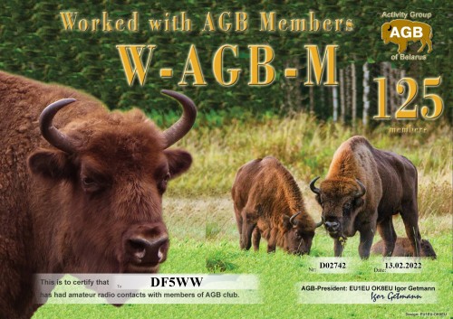 DF5WW WAGBM 125 AGB