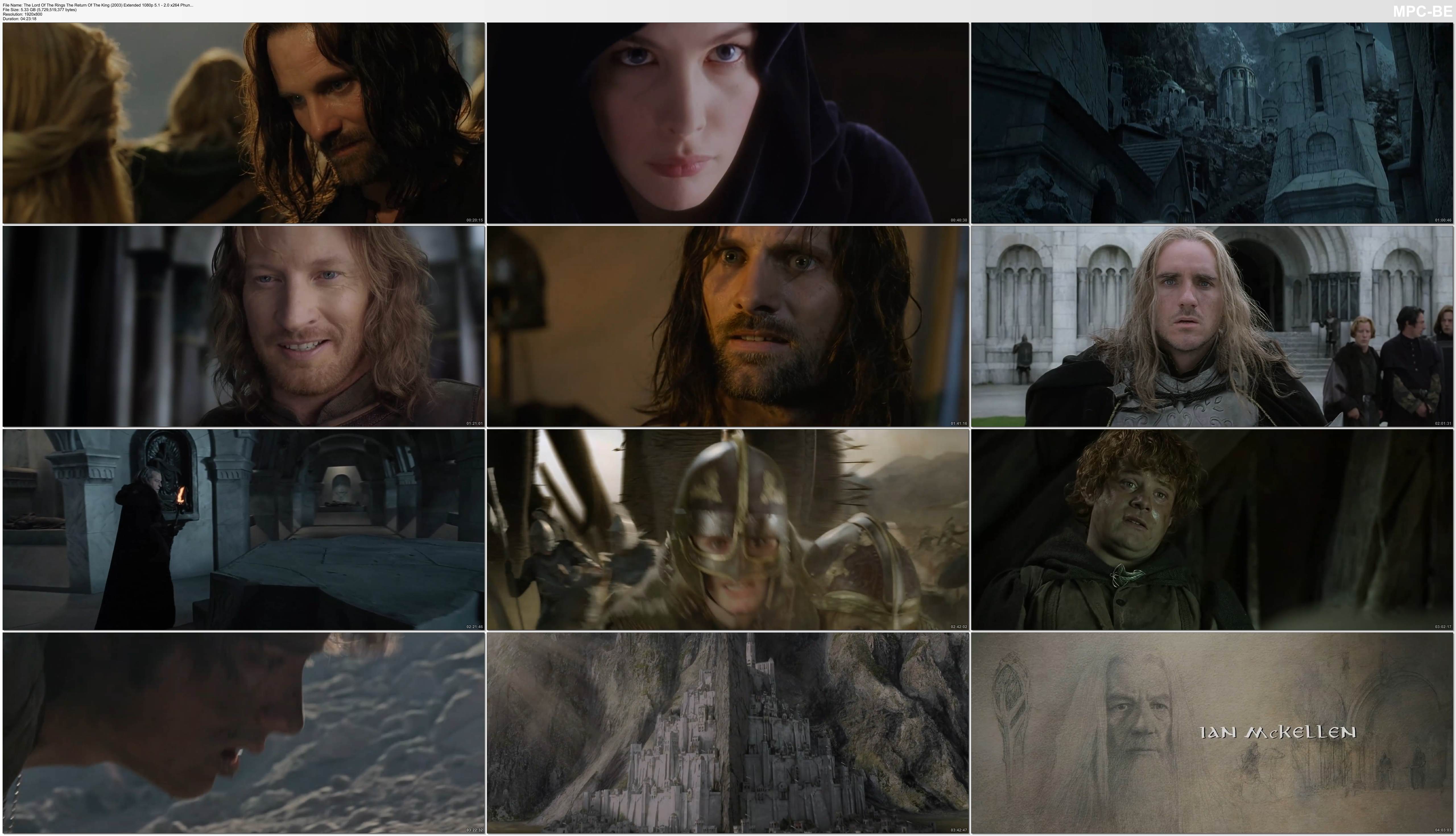The Lord Of The Rings The Return Of The King 2003 Extended 1080p 5 1 2 0 x264 Phun Psyz