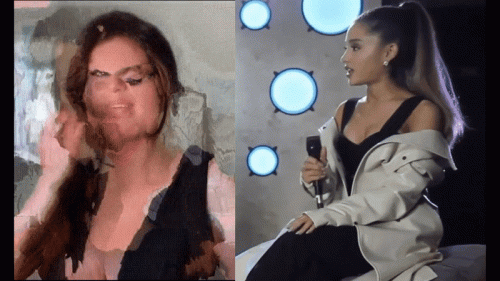 Selena-Gomez-vs-Ariana-Grande.gif